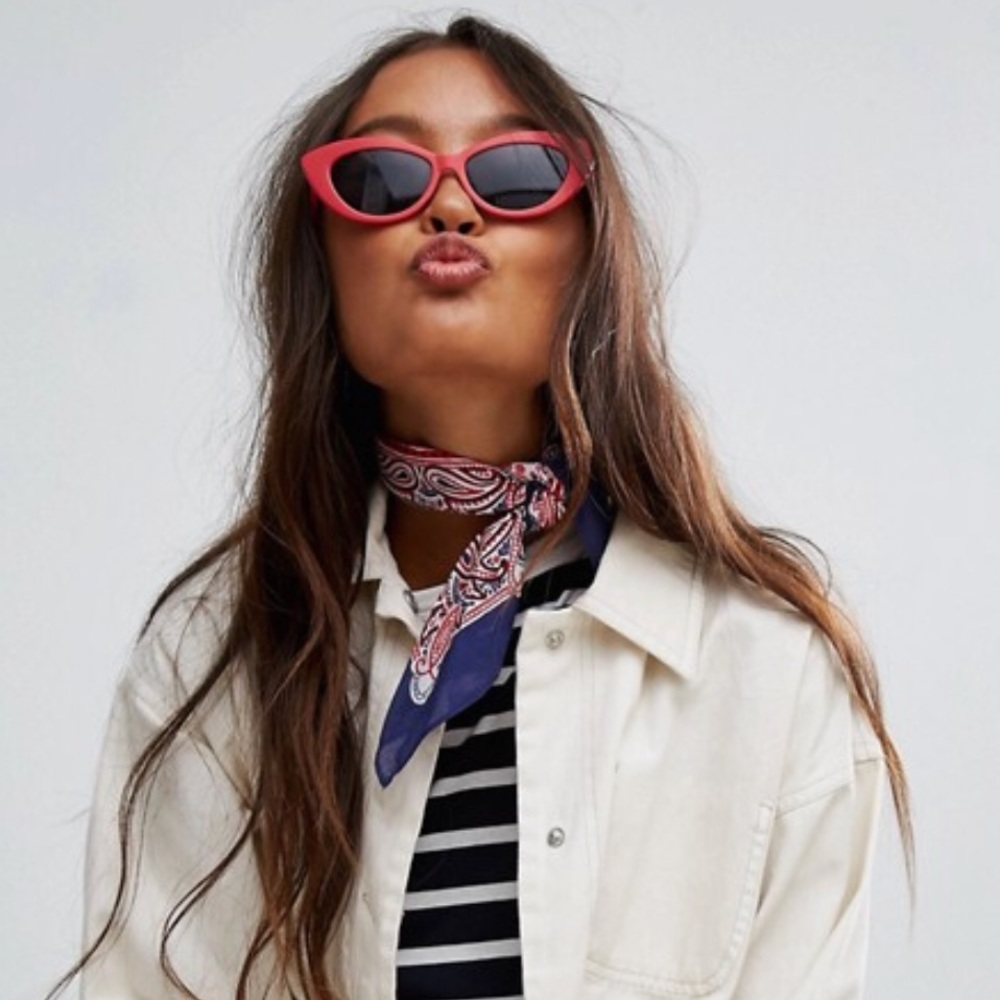 Cat eye sunglasses